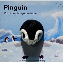 Carte cu papusa de deget: Pinguin - Yu Hsuan Huang